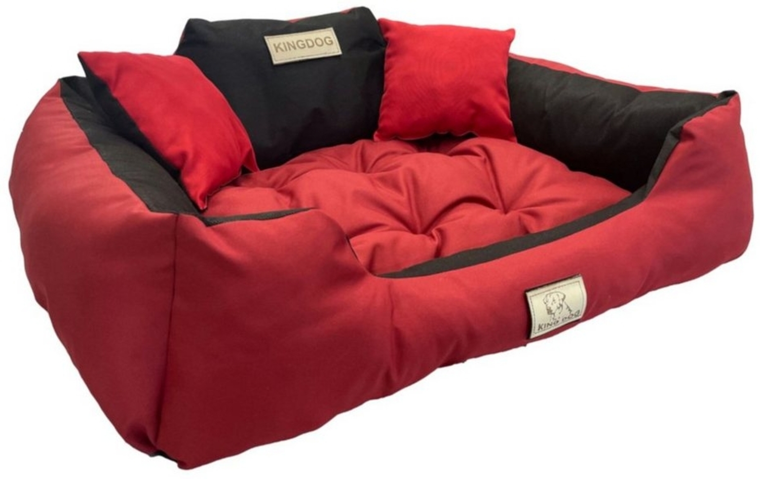 King Dog Tierbett 8AC, Hundebett Katzenbett 115 x 95 cm viele Farben Größe XL Bild 1