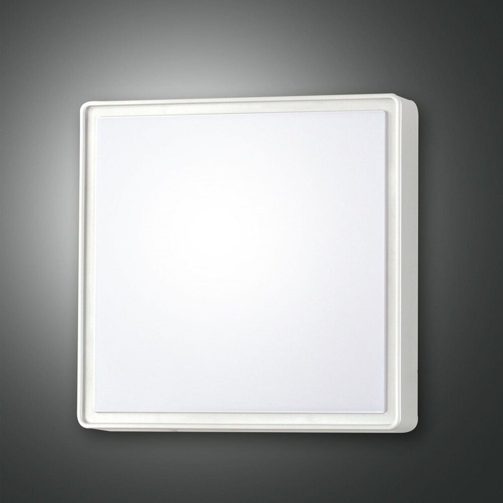 FABAS LUCE No. 3233-61-102 Deckenleuchte OBAN 24x24 weiss IP65 Bild 1