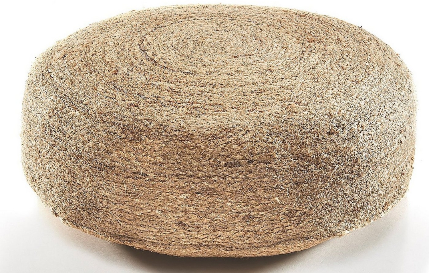 Kobolo Sitzwürfel Sitzpouf SOUL aus Jute mit Baumwollfüllung (1 Stück) Bild 1