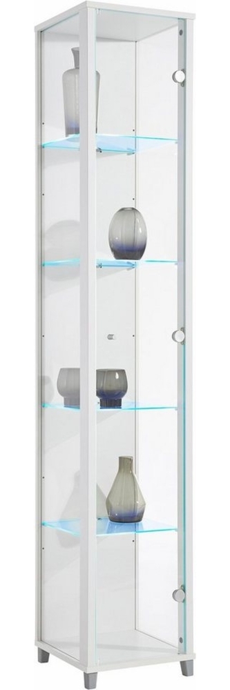 fif möbel Vitrine OPTIMA Standvitrine/Glasvitrine 1x Glastür,perfekt für Sammler,Sammlervitrine Bild 1