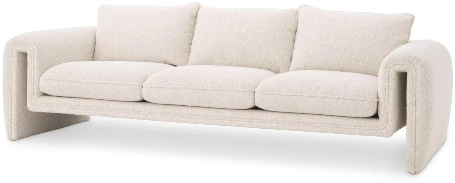 EICHHOLTZ Sofa Tondo Bouclé Cream Bild 1