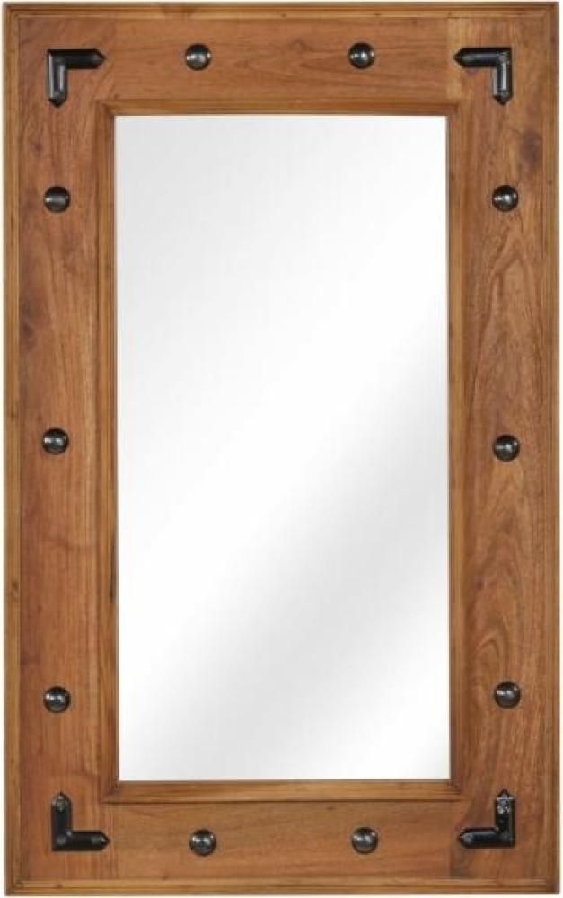 vidaXL Spiegel Akazienholz Massiv 50x80 cm 246308 Bild 1