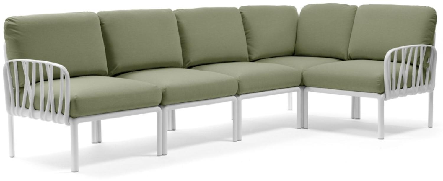 Komodo 5 Loungesofa Kunststoff (Bianco / giungla Sunbrella® *) Bild 1