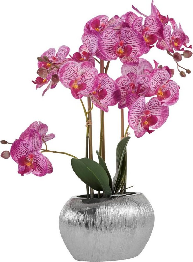 Kunstpflanze Orchidee, Home affaire, Höhe 55 cm, Kunstorchidee, im Topf Bild 1