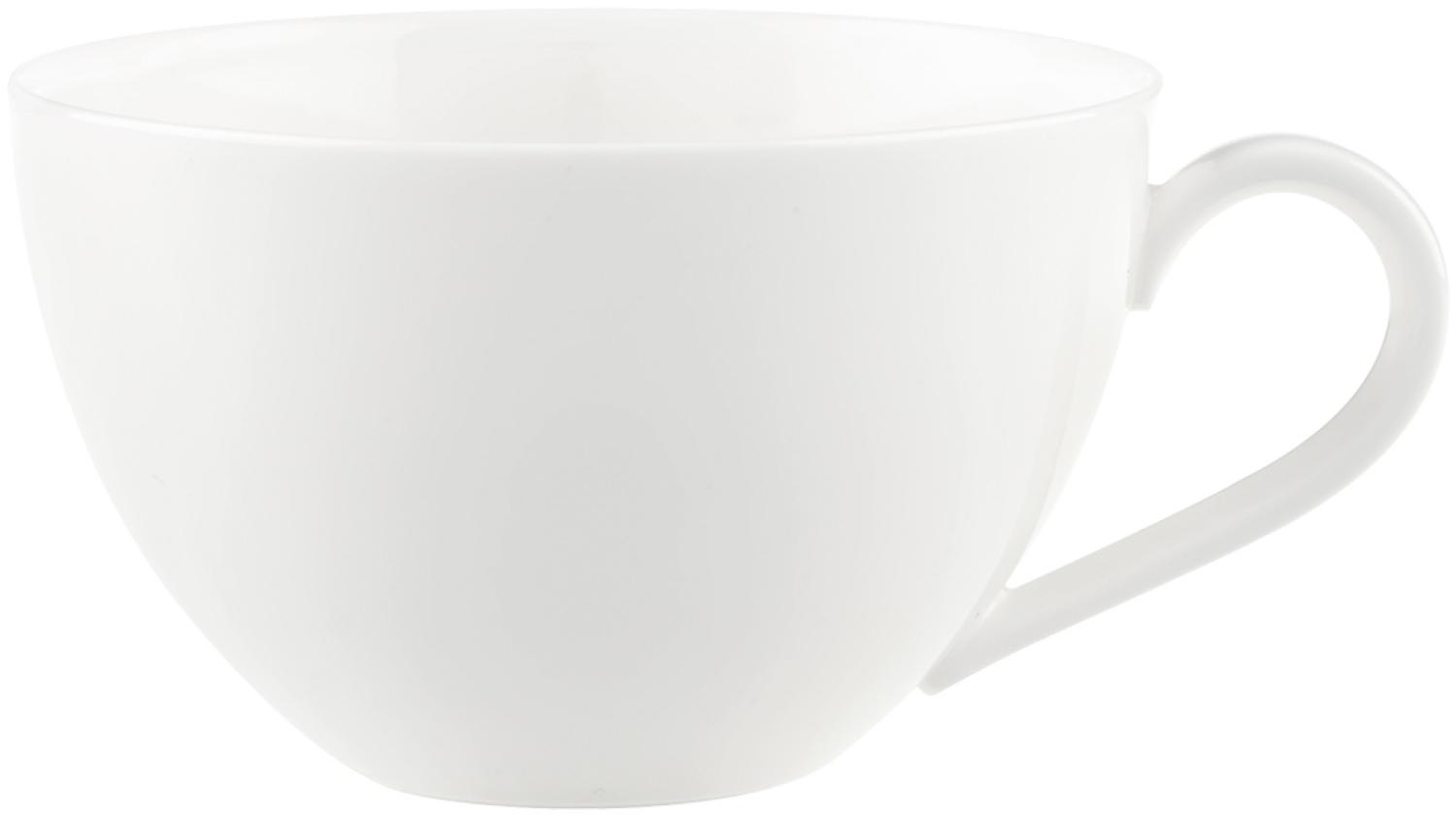 Villeroy & Boch Vorteilset 6 Stück Anmut Frühstücksobertasse Premium Bone Porcelain weiß 1045451240 Bild 1