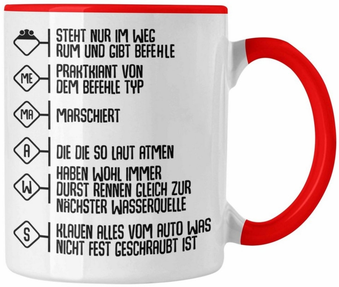 Trendation Tasse Trendation - Feuerwehr Tasse Geschenke Zubehör Lustig Einsatz Geburtst Bild 1