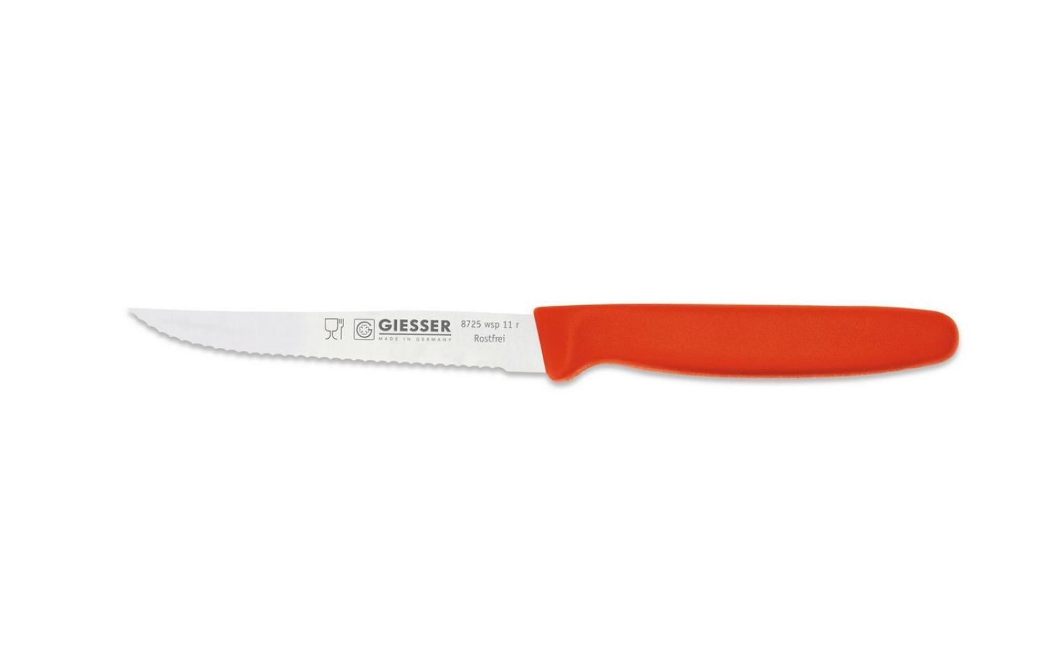 Giesser Messer Steakmesser 8725 wsp 11 3mm Wellenschliff, extrem scharf Bild 1