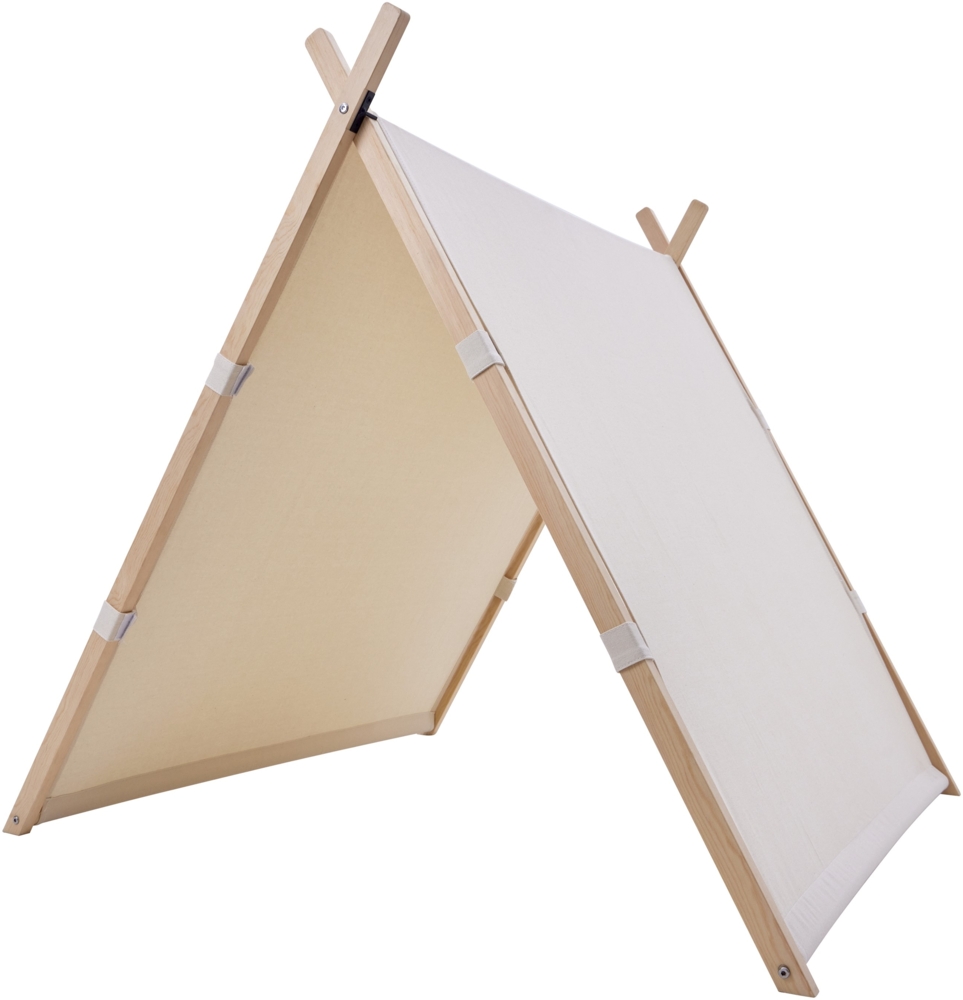 Sunny Como Spielzelt für Kinder in Beige Kinderzelt aus 100% Baumwolle & FSC 100% Holz | Creme | Textilien | 106.00 cm Bild 1