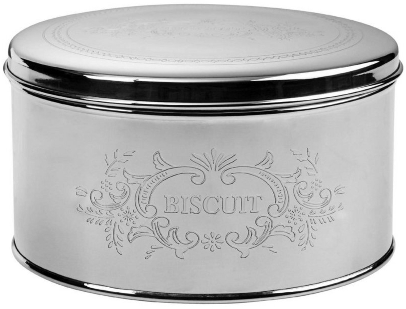 BUTLERS Keksdose MISS SOPHIE Dose "Biscuit" Ø 17 cm, Edelstahl Bild 1