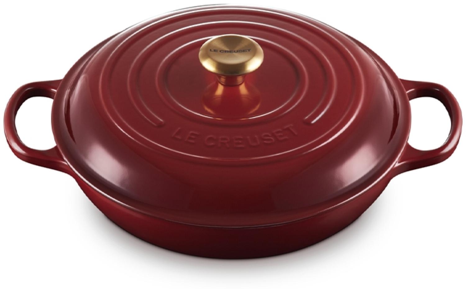 Le Creuset Signature Gourmet-Profitopf 30 cm, Rot Bild 1