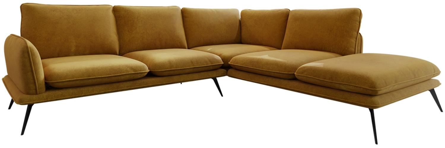 Ecksofa Sanrino (Farbe: Zetta 296, Seite: Rechts 2R-OT) Bild 1