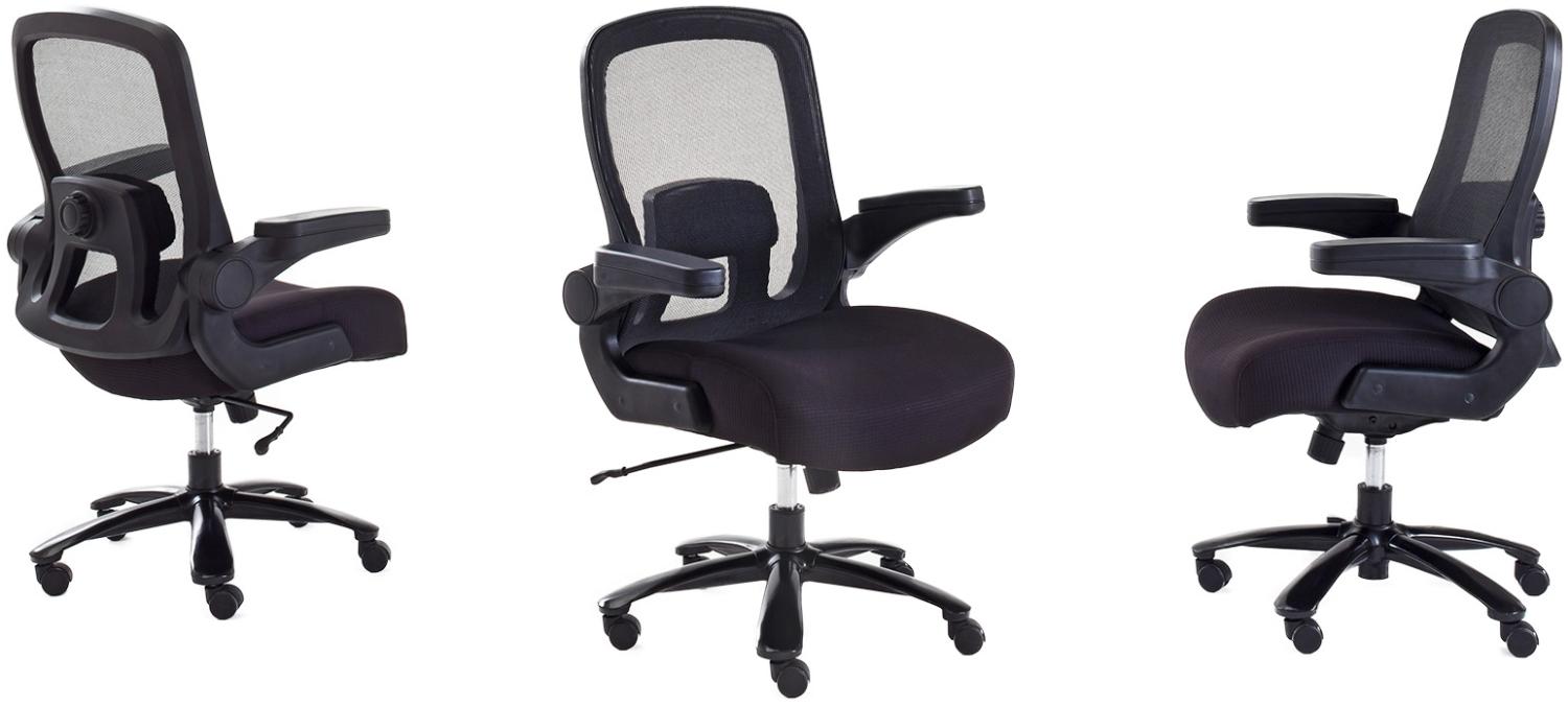 Bürostuhl Real Comfort schwarz bis 220 kg Bild 1