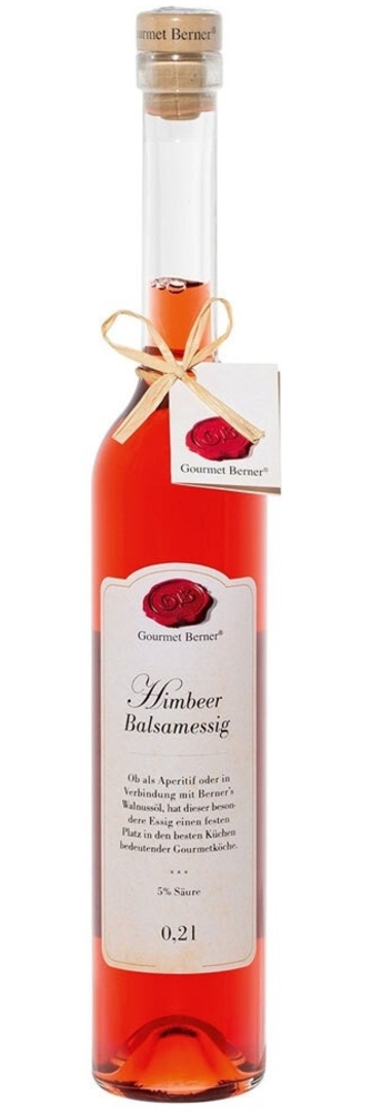 Gourmet Berner Himbeer Balsamessig 0,2 l Bild 1