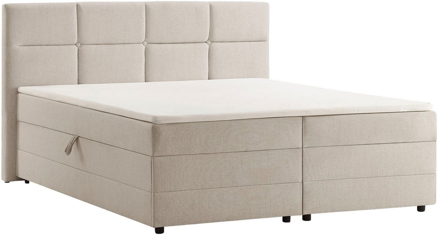 INOSIGN Boxbett Fillmore inkl. Bettkasten, Liegefläche 180x200 cm, in Boxspring-Optik, inkl. Topper, erhältlich in verschiedenen Farben Bild 1