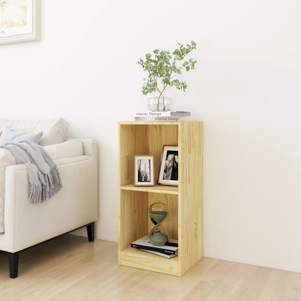 vidaXL Beistellschrank 35,5x33,5x76 cm Massivholz Kiefer 809930 Bild 1