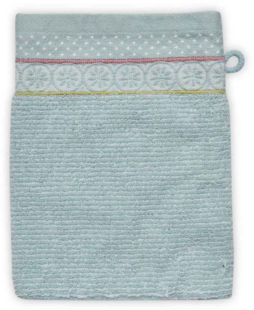 PiP Studio Waschlappen Soft Zellige_Blue_UV_UV_16x22 3 Waschlappen 16 x 22 cm, Baumwolle (1-St), Wachlappen Waschhandschuh Bild 1