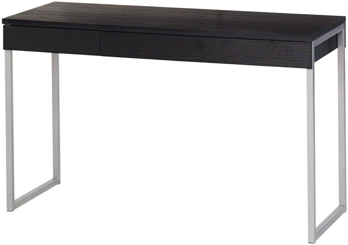 Schreibtisch Fula schwarz Esche Dekor Bild 1
