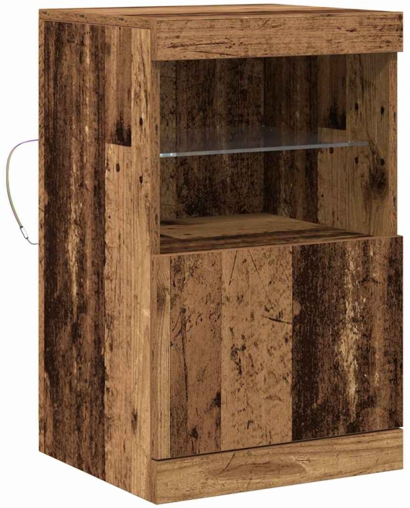 vidaXL Sideboard Altholz 41 x 37 x 67 cm Holzwerkstoff 863036 Bild 1