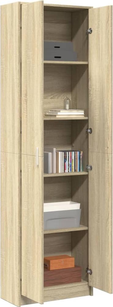 vidaXL Garderobenschrank Sonoma-Eiche 55x25x189 cm Holzwerkstoff 3324113 Bild 1