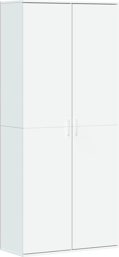 vidaXL Highboard Weiß 80x35x180 cm Holzwerkstoff 3276651 Bild 1