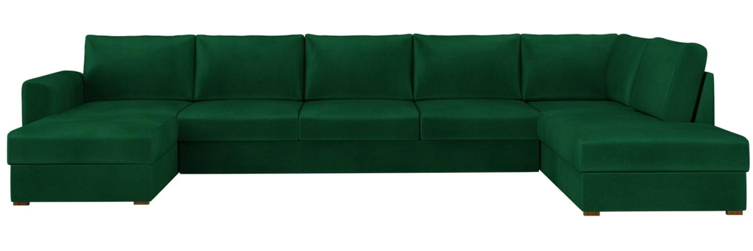 Ecksofa Wilma Large für große Räume, 2 Bettkasten und Schlaffunktion (Kronos 19, Seite: Rechts) Bild 1