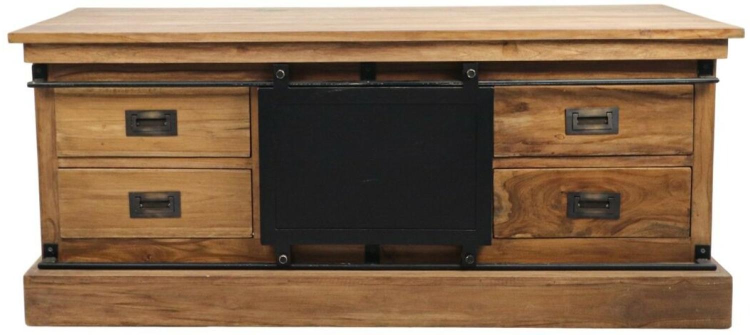 HSM TV-Möbel 'Darwin', Teak / Eisen, 130cm Bild 1