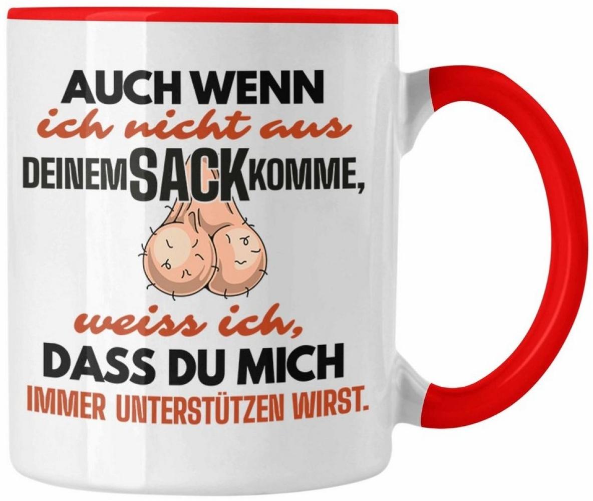 Trendation Tasse Trendation - Stiefvater Geschenk Tasse Vatertag Lustiger Spruch Auch W Bild 1