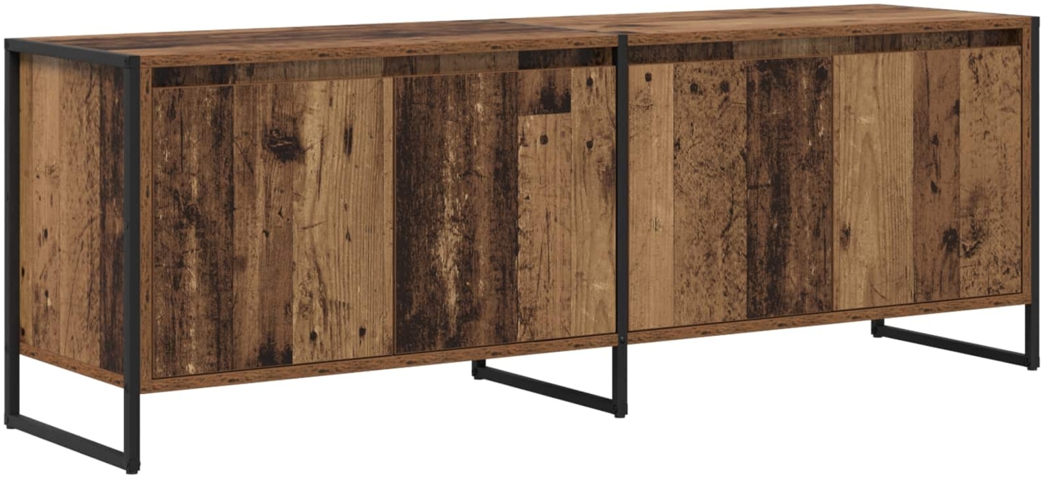 vidaXL TV-Schränk Altholz 140 x 36 x 49,5 cm Holzwerkstoff 886514 Bild 1