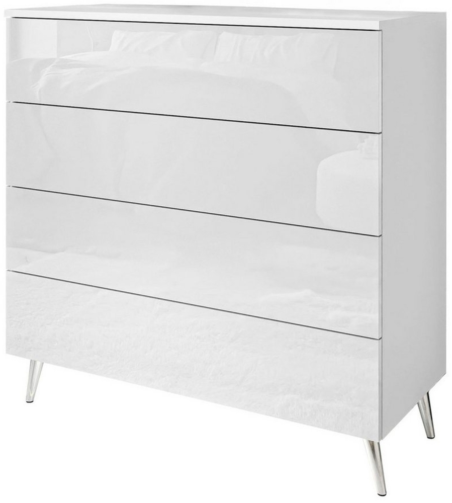 Lookway Kommode AURA 4S mit Schubladen und Griffloses Öffnungssystem, Breite: 95 cm Bild 1