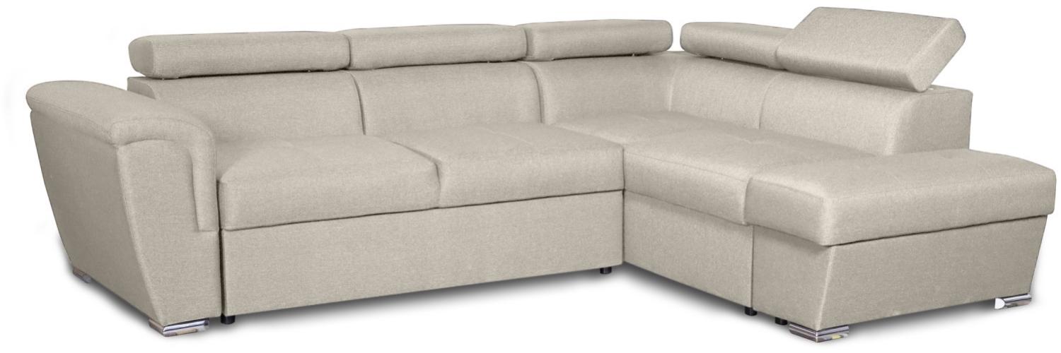 Louis Ecksofa Rechts, Inari - Beige Bild 1