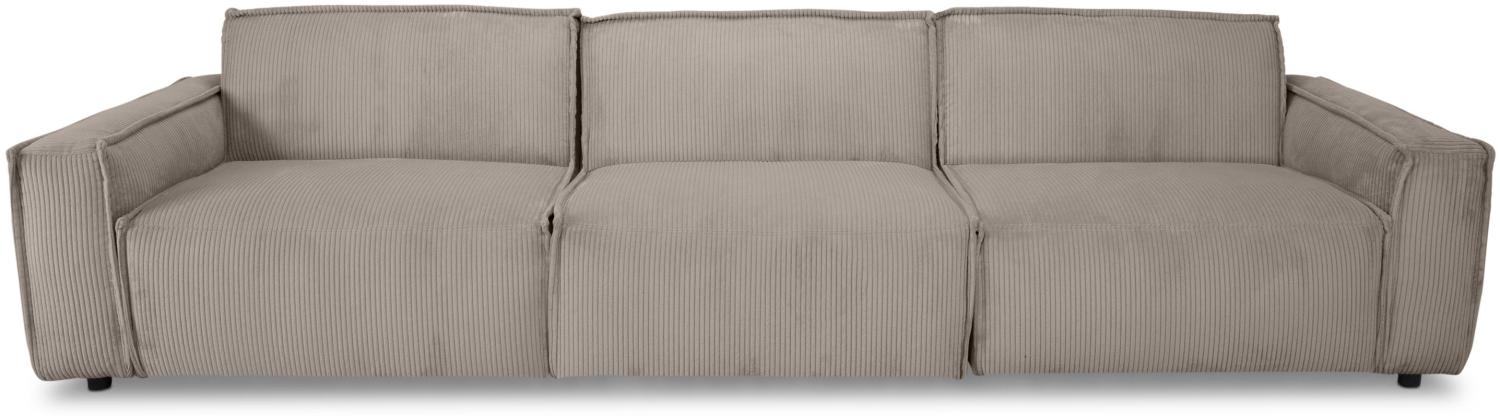 Sofa SANSIBAR 3 Sitzer KARLSHAM BHT 314x76x101 cm taupe Couch Einzelsofa Zweier Dreier Sitzer Bild 1