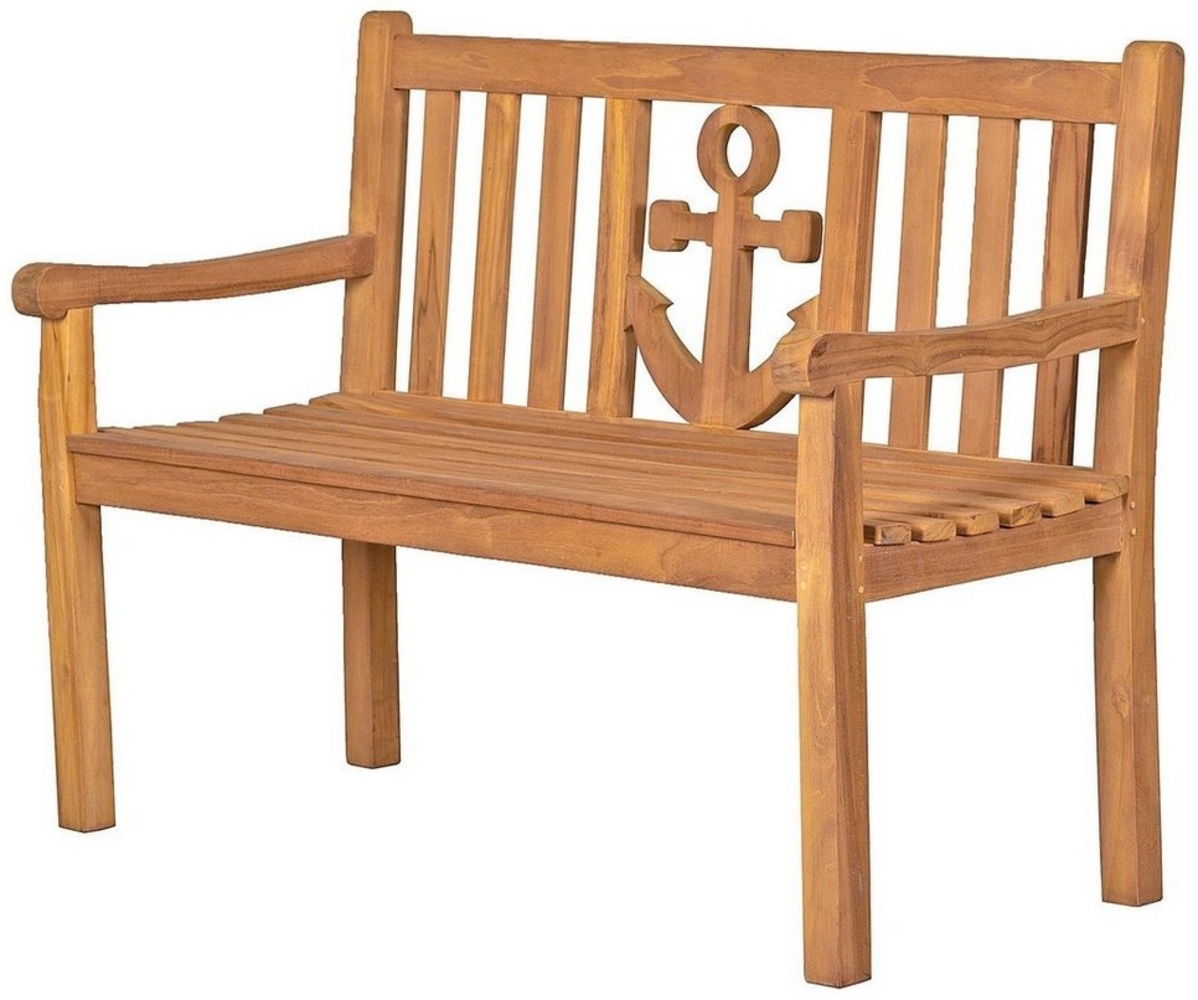 Teakholz Gartenbank - bene living - Anker 120 cm Bild 1