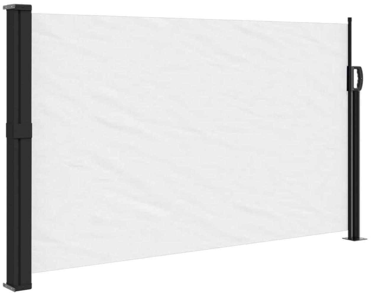 vidaXL Seitenmarkise Ausziehbar Weiß 120x600 cm 4004496 Bild 1