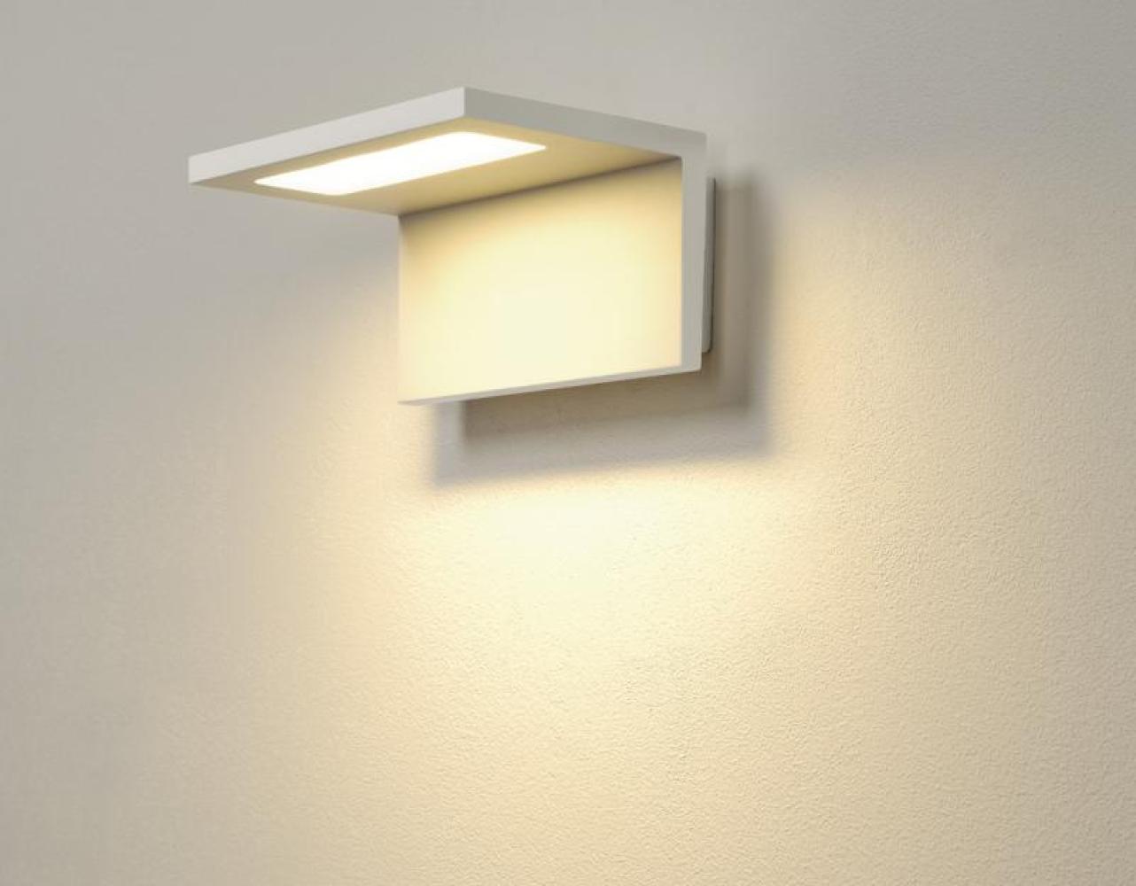 SLV No. 231351 ANGOLUX WALL Wandleuchte weiss 36 SMD LED 3000K Bild 1