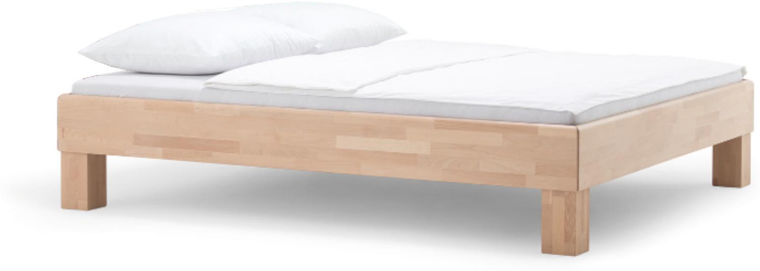Dico Avantgarde Buche Massivholz Bettrahmen ohne Kopfteil 327.43 Größe 100 x 190 cm Bild 1