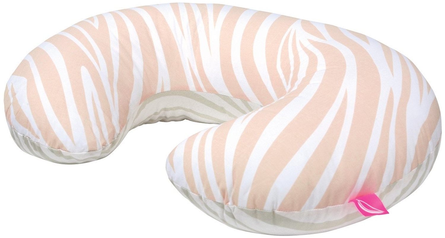 Motherhood Stillkissen Basic, abnehmbarer Bezug, ergonomisch geformt, 100% Baumwolle, Stillkissen klein, Stilkissen Baby Bild 1
