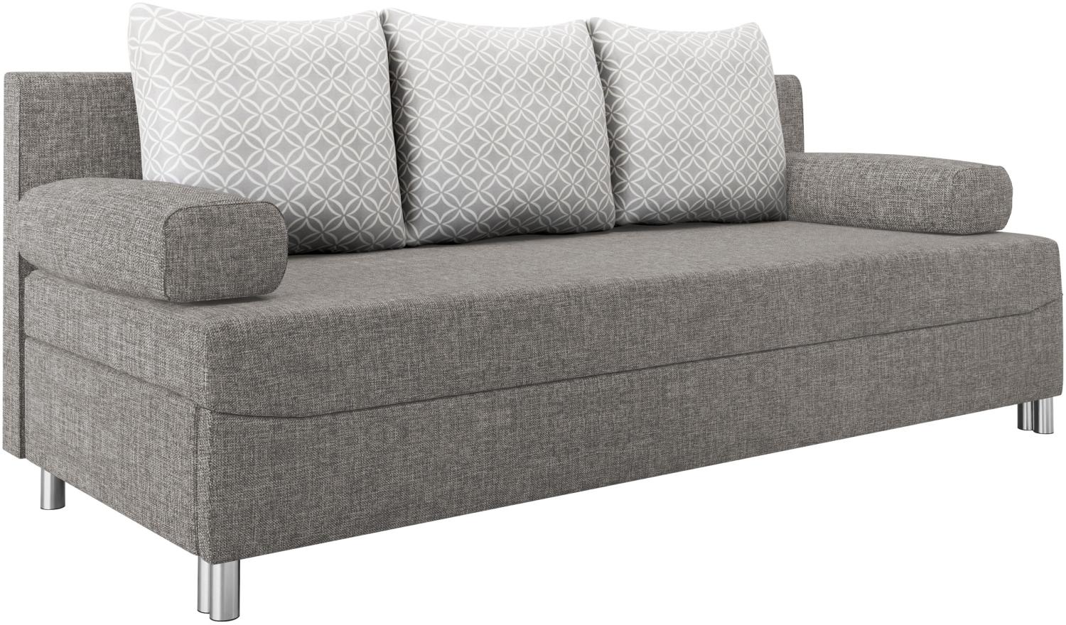 Schlafsofa Dover (Sofa ohne Polsterhocker, Farbe: Lux 05 + Evo 32) Bild 1