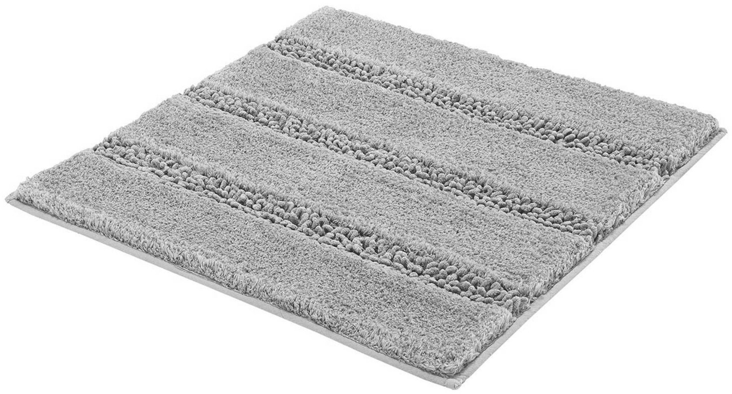 Kleine Wolke Badematte Monrovia 60x60 cm Grau (Farbe: Grau) Bild 1