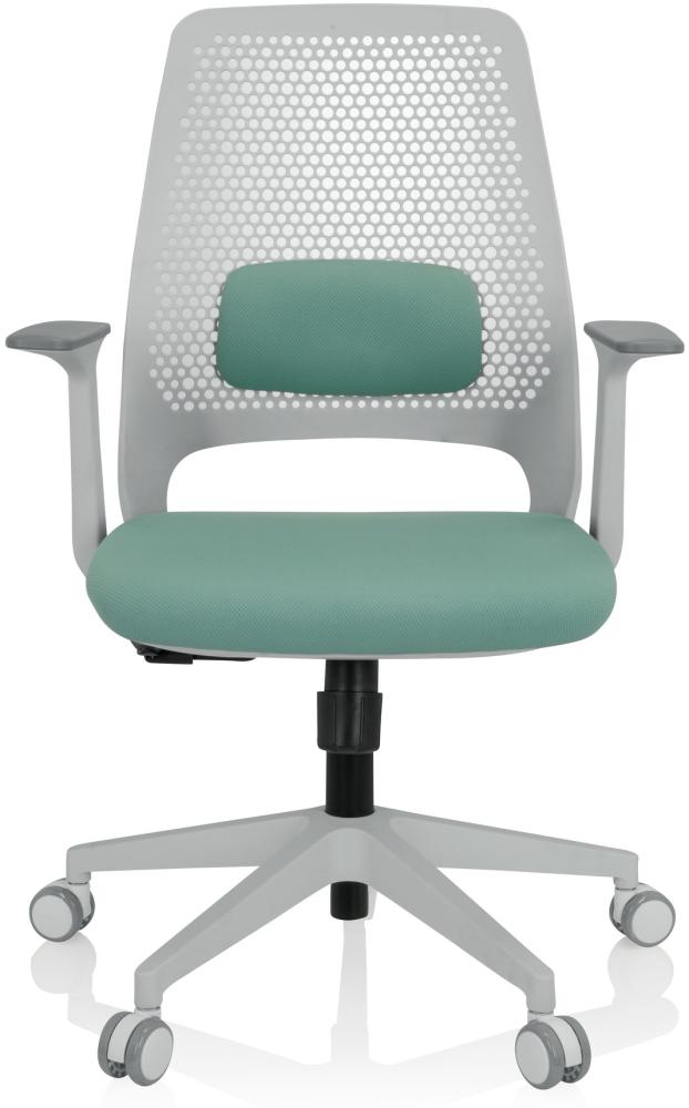 hjh OFFICE Home Office Bürostuhl PARFERIO W Stoff Mint Bild 1