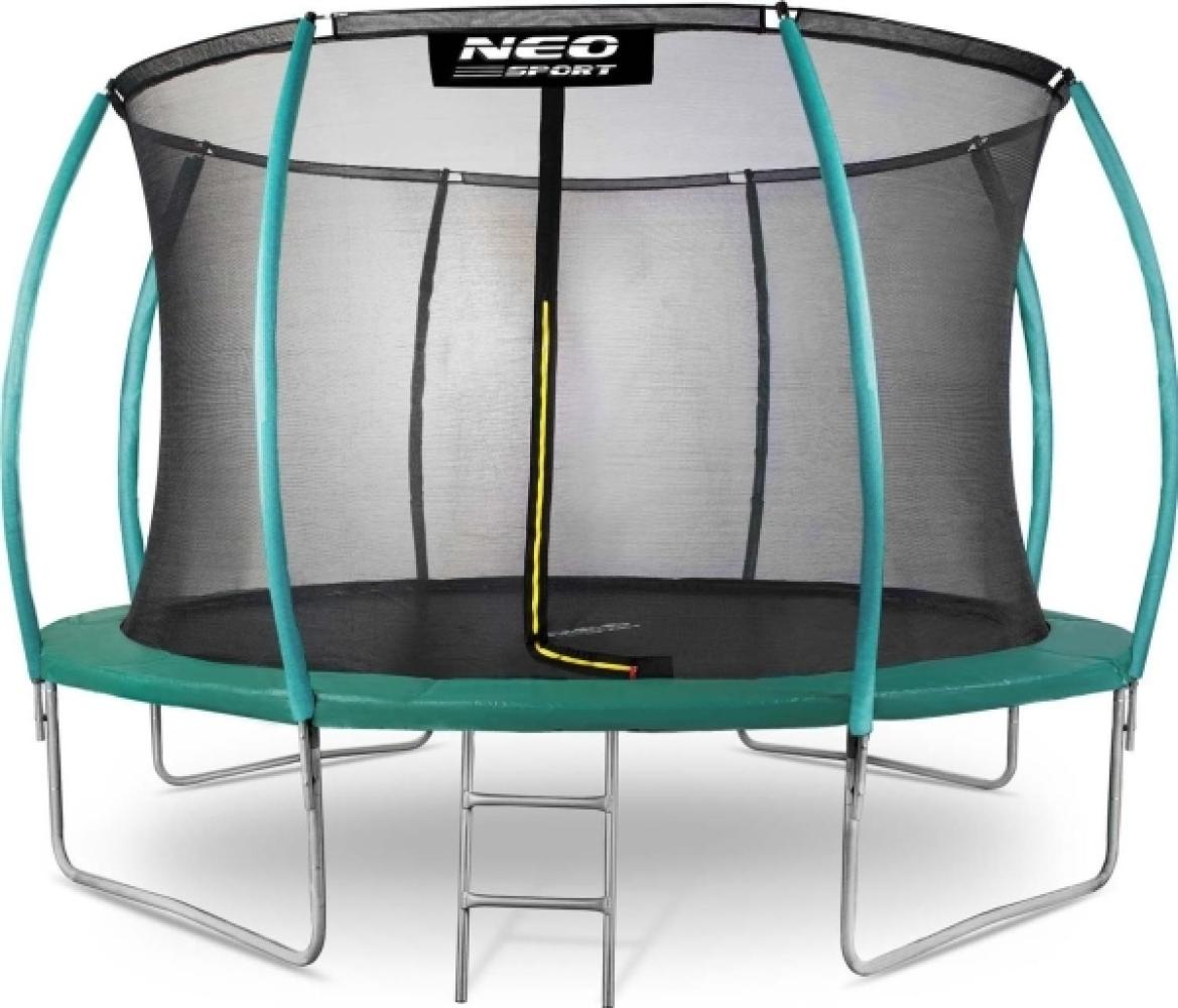 Gartentrampolin Neo-Sport NS-12C181 mit Innennetz 12 5 FT 374 cm Bild 1