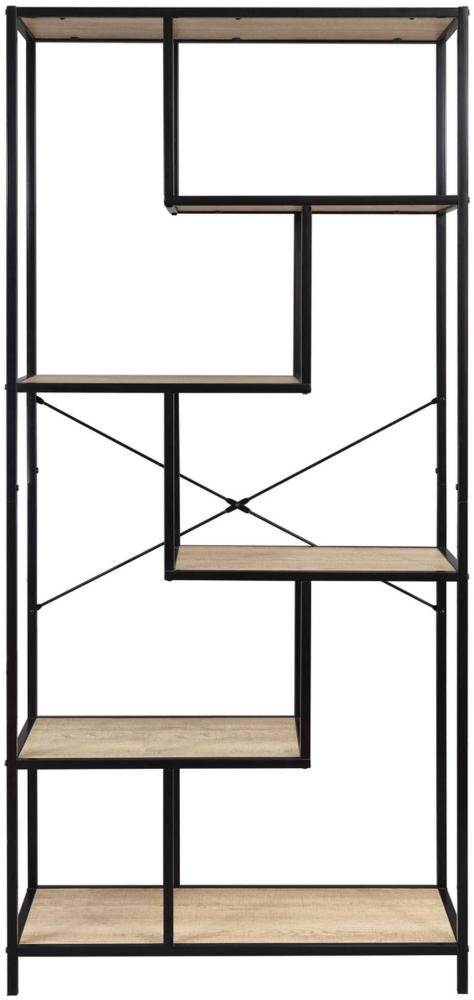 Regal KARSBACH in natur , T33 x B83 x H185 cm Bild 1