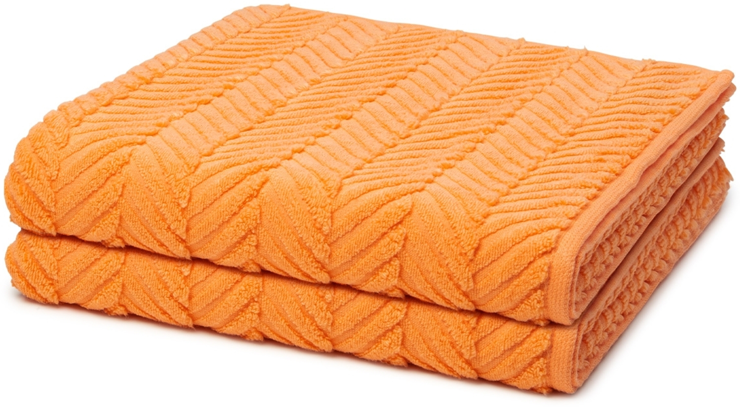 Ross Sensual Skin Zopf 2 tlg. Frottier-Set - 2 X Duschtuch (75 X 140cm) - 500 g/m2 - Ginster Bild 1