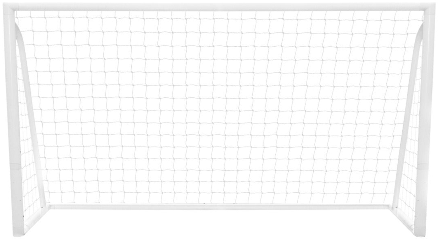 Monster Shop Fußballtor mit Tragetasche und Torwand, PVC Rahmen weiß, 360x180 cm Bild 1