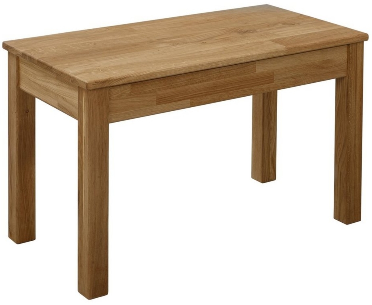 Krok Wood Sitzbank Tomas aus Massivholz (Eiche, 70 x 35 x 45 cm) Bild 1