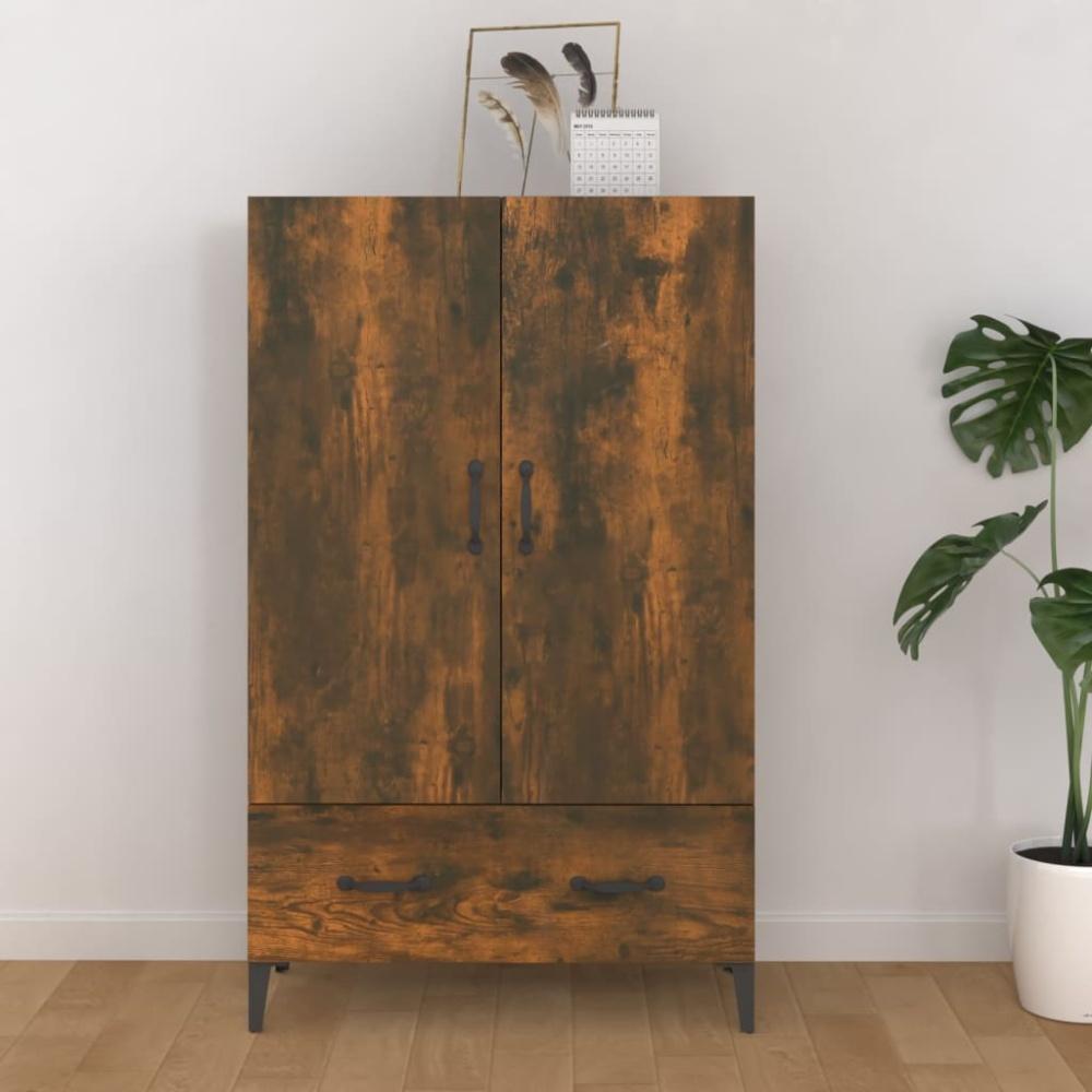 Highboard Räuchereiche 70x31x115 cm Holzwerkstoff [817474] Bild 1