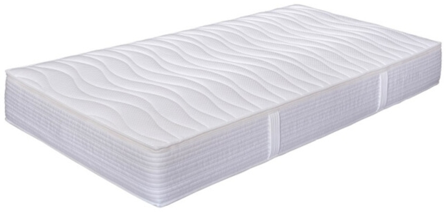 Tonnentaschenfederkern Matratze bis 200 kg 23 cm - Bettenkiste XXL TFK 200 100x200 cm-H4=extra fest Bild 1
