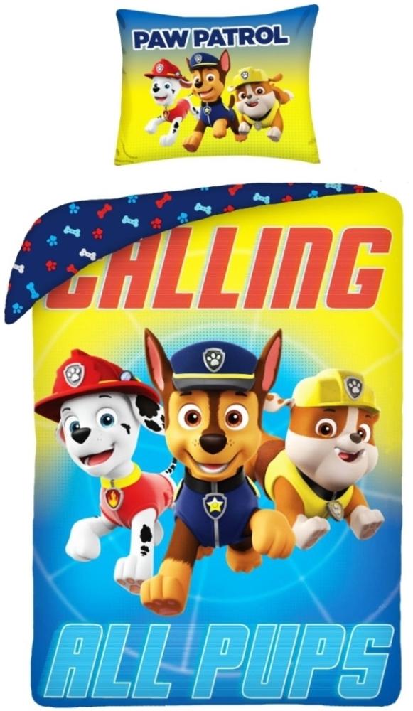 Paw Patrol Calling Bettwaren - 100 Prozent Baumwolle Bild 1