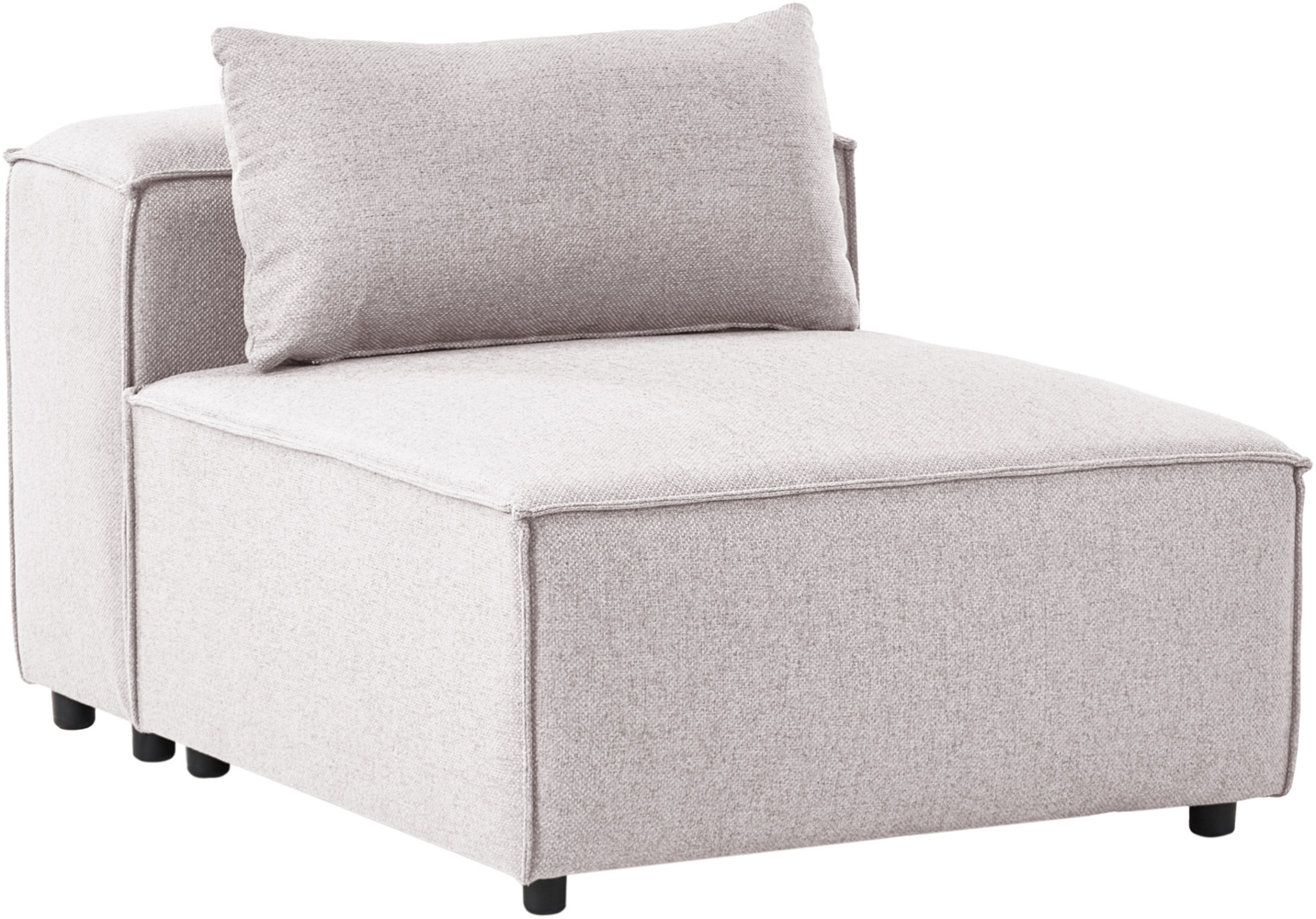 Sesselmodul BRANDE Stoff Hellbraun Bild 1