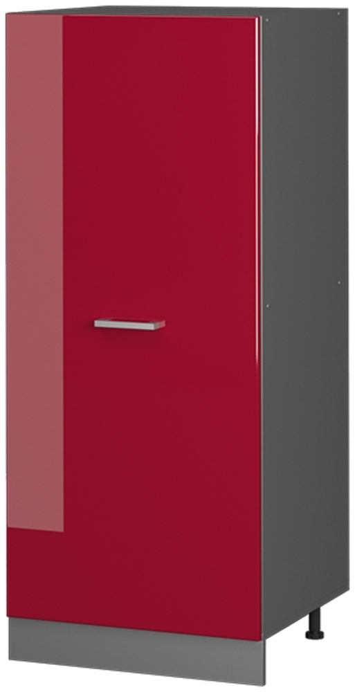 Hochschrank R-Line Rot Hochglanz 60 cm Vicco Bild 1