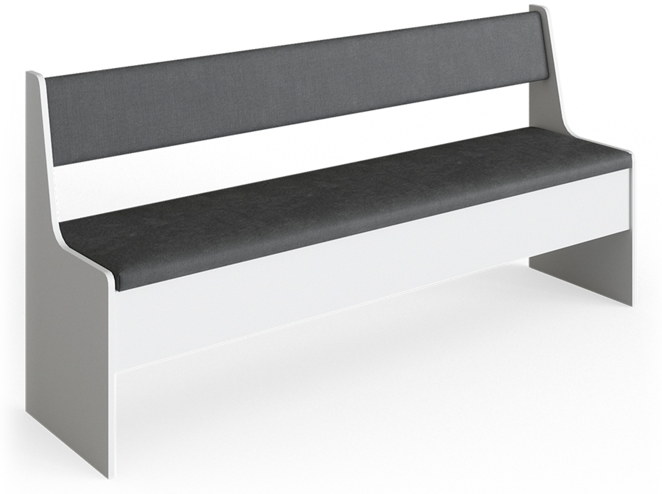 Vicco Esszimmer-Eckbank Weiß 166.6 x 41.5 cm, Roman Bild 1